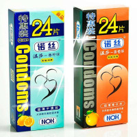诺丝温莎-天然乳胶避孕套超薄平滑24片装+超薄螺纹24片装