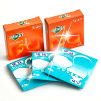 诺丝安全先生-天然乳胶避孕套草莓味超薄2片装+赠品3片