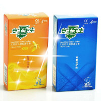 诺丝安全先生-天然乳胶避孕套超薄活力10片装+双重保护10片装