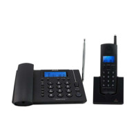 步步高W163【深蓝色】无绳电话子母机 座机 时尚欧式造型 家用办公 来电显示