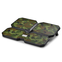 九州风神(DEEPCOOL)超级核X6迷彩版 笔记本散热器