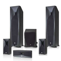 JBL Studio 590BK 5.1CH套装影院（黑）