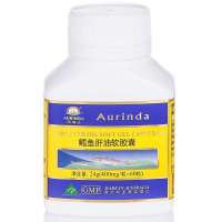 澳洲原装进口Aurinda/澳琳达鳕鱼肝油软胶囊60粒