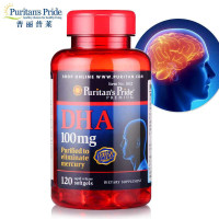 普丽普莱Puritan s Pride DHA软胶囊100mg 120粒/瓶