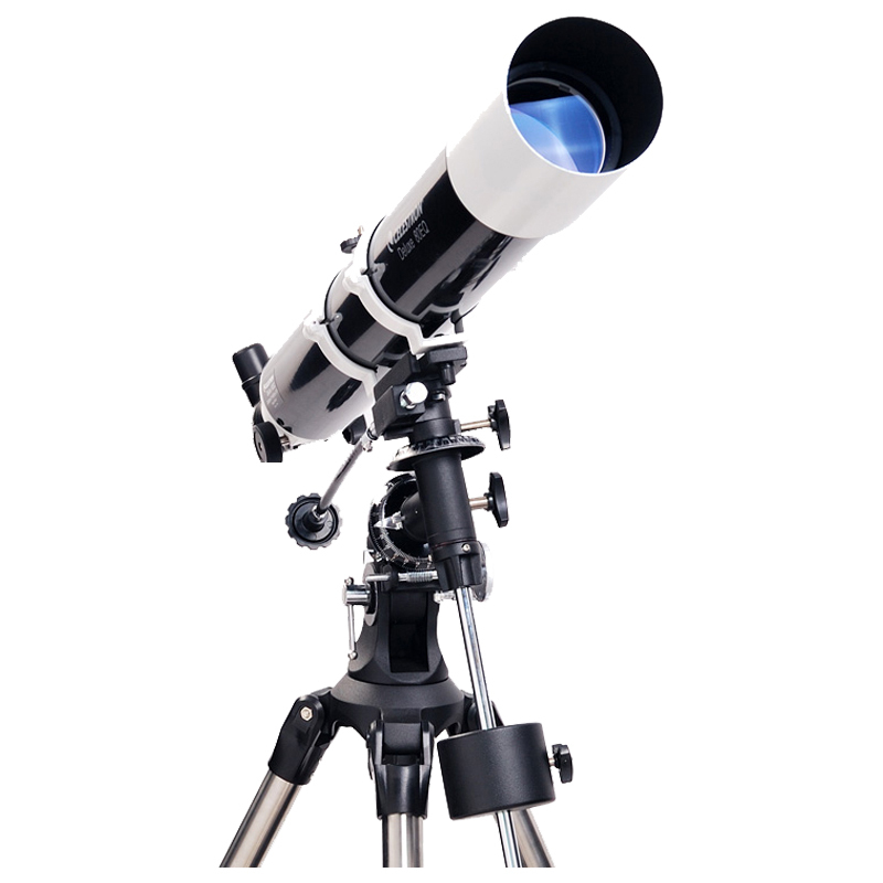 星特朗天文望远镜 单筒望远镜 Deluxe 80DX 观星天文望远镜 德式赤道仪 不锈钢脚架 高端科普礼品 单筒天望远镜