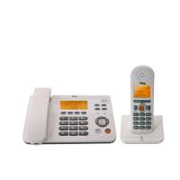 TCL D13 电话机 数字无绳电话机 子母机 中文菜单 来电报号 (白色一拖一)