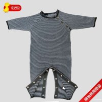 GUGA(咕嘎) 薄毛线爬爬装条纹 G010