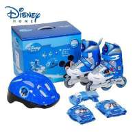 迪士尼高级训练冰鞋套装 DC2010-A M(35-38)蓝色