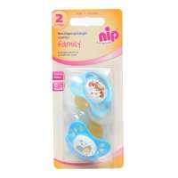 昵哺NIP 德国原装进口 乳胶安抚奶嘴家庭系列5-18个月(颜色随机)