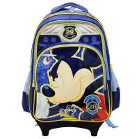 TRUECOLOR 真彩 M606158 迪士尼米奇学生书包/卡通拉杆书包 丈青色
