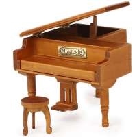韵升 原木仿真系列 立式三角钢琴/Y10002  天空之城