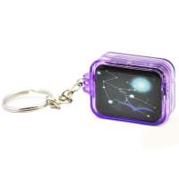 乐音园 18音神秘星空音乐盒钥匙扣-紫色金牛座 韵升机芯 天空之城