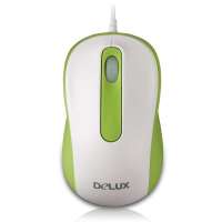 多彩光电鼠标M102BU(白绿)