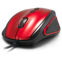 多彩光电鼠标M535BU(黑红)