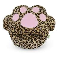 伊品堂 USB暖脚宝鞋套 猫猫脚丫款USB保暖鞋套 豹纹