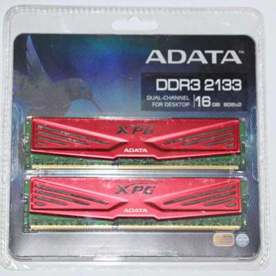 威刚(ADATA)游戏威龙 XPG V1.0 DDR3 2133 16G套装台式机内存