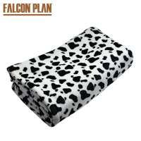 猎鹰计划加厚法兰绒毯子3432011黑白