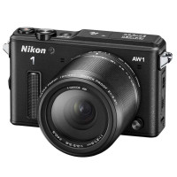 尼康 可换镜数码相机 AW1(11-27.5/3.5-5.6)黑