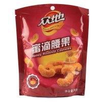 众地蜜滴腰果70g