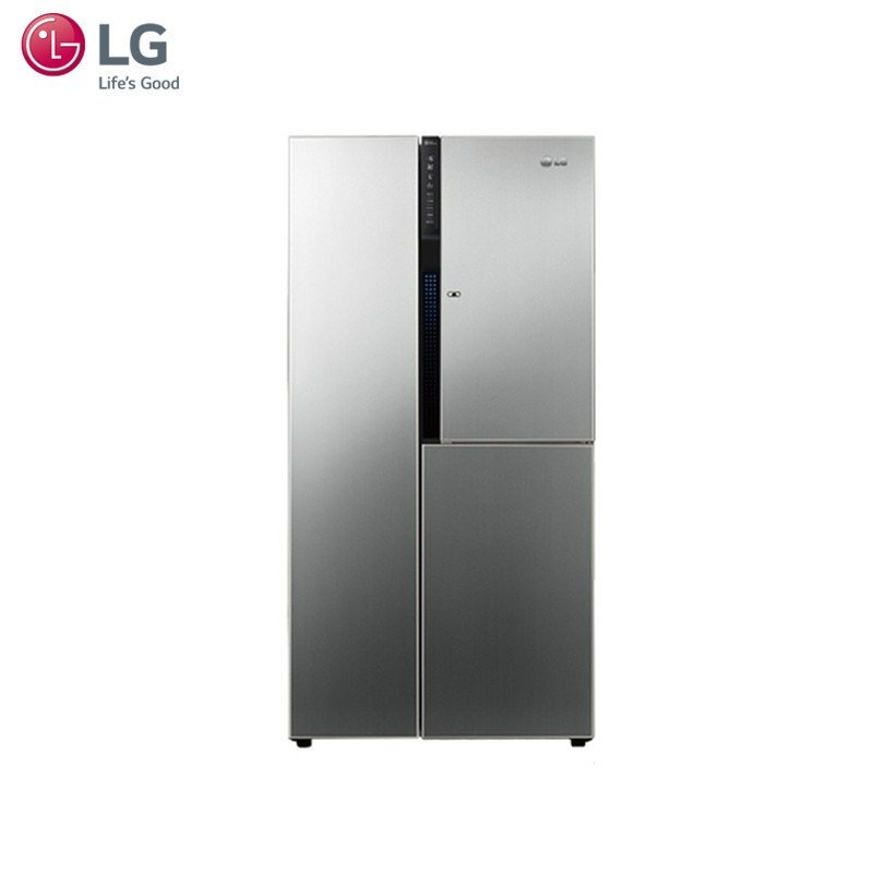 LG GR-M2378JRY 626升对开门冰箱 风冷无霜 变频压缩机 全抽屉冷冻室 门中门 家用