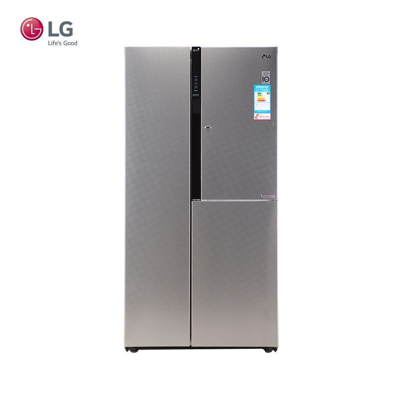 LG GR-M2378JRY 626升对开门冰箱 风冷无霜 变频压缩机 全抽屉冷冻室 门中门 家用