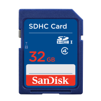 SanDisk/闪迪SD卡32G内存卡 CLASS4高速相机存储卡数码相机卡