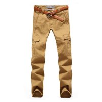 麦尔兰德 男士工装裤秋季直筒男士休闲裤长裤纯棉韩版潮男工装裤 煮酒