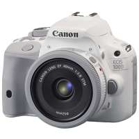 佳能 数码单反相机 EOS 100D KIT (EF 40mm f/2.8 STM)(白)+ 赠品套装
