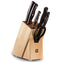 美珑美利心逸7件套刀(啡色)BKBS2821B3YZXY-X