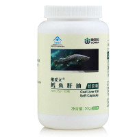 康恩贝 鳕鱼肝油软胶囊 100粒