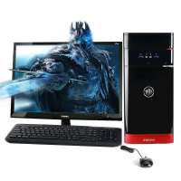清华同方真爱Y650-B300+20英寸显示器(Core i3-3240 4G 500G G605 1G DVD 黑色)