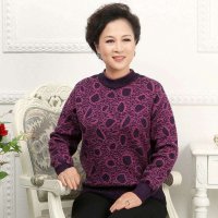 诗米利琪 女装 羊毛衫套头毛衣短款圆领Y2167