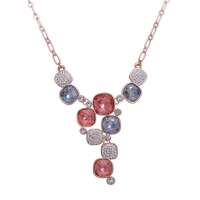 禾场尚腾 奥地利进口水晶 品质奢华 绚丽如梦 项链