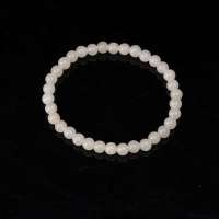 御灵珠宝 浅绿色翡翠手链 5mm 0204110105001