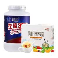 康比特果蔬代餐粉(12支/盒)*5盒+左旋360康比特牌减肥胶囊(360粒)1罐