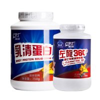 康比特乳清蛋白750g+左旋360康比特牌减肥胶囊360粒