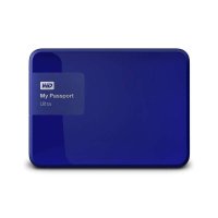 西部数据 WD My Passport Ultra 升级版1TB 2.5英寸 贵族蓝移动硬盘 WDBGPU0010BBL