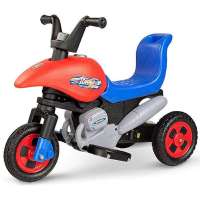 乐的 电动车三轮车8012蓝色