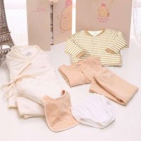 婴倍爱婴儿礼盒套装 新生儿衣服纯棉出生宝宝满月礼品 秋冬124206090