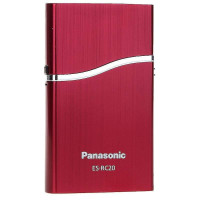 松下电动剃须刀 ES-RC20-R405(红)薄薄12mm,旅游出差携带方便