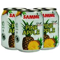 三蜜菠萝果肉果汁饮料238ML*3