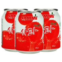 三蜜苹果果肉果汁饮料238ML*3