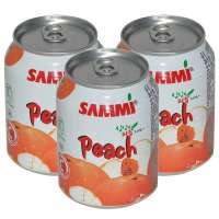三蜜桃果肉果汁饮料238ML*3