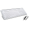 富勒（Fuhlen）L600 USB有线笔记本电脑键鼠吃鸡游戏办公家用商务键盘鼠标套装 白色