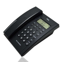 TCL 电话机 HCD868(79)TSD 来电显示电话机 (黑色)