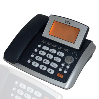 TCL 电话机HCD868(127)TSDL 来电显示电话机 (星际蓝)