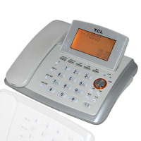 TCL 电话机HCD868(127)TSDL 来电显示电话机 (珍珠白)