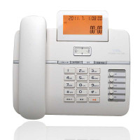 TCL 电话机HCD868(134)TSD 来电显示电话机 (白色)