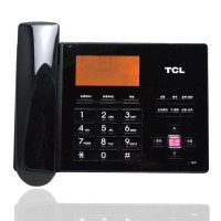 TCL 电话机HCD868(126)TSDL 来电显示电话机 (黑色)