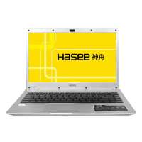 神舟（HASEE）飞天UI41S D2 14英寸超级本（1007U 4G 500G HD4000核心显卡 Linux 土豪银）